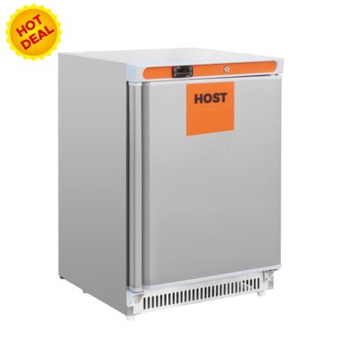 HOST Under Counter Freezer Stainless Steel 140L