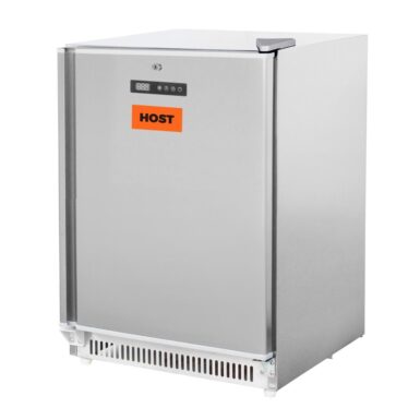HOST Under Counter Freezer Stainless Steel 140L