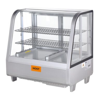 HOST Countertop Display Merchandiser Silver 100L
