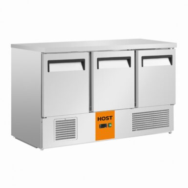 HOST 3 Door Compact Counter Fridge 368L